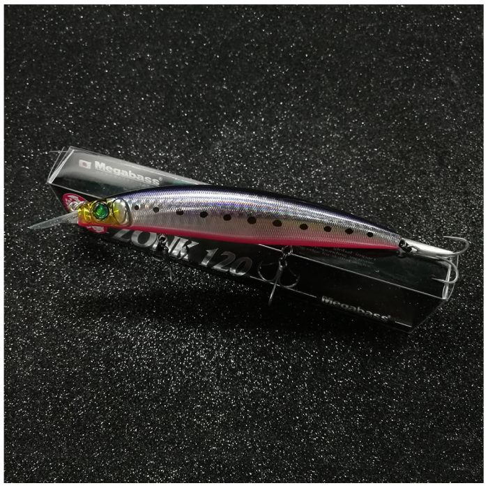 Leurre De Pêche Megabass Zonk 120 (T108AG) - Occasion - État Correct