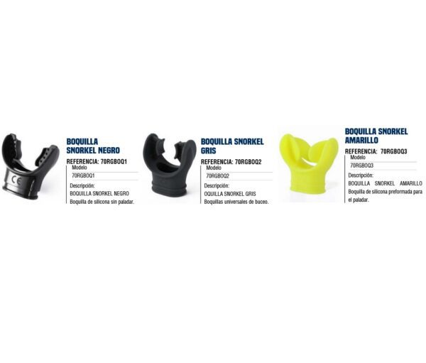 BOQUILLAS SNORKEL RAGOT