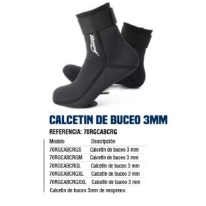 CALCETINES DE BUCEO RAGOT 3MM