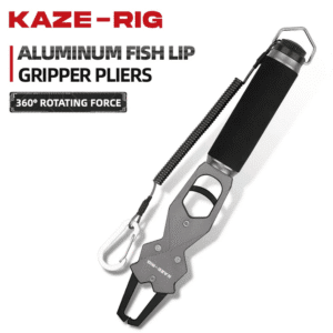 Kaze-Rig Ultimate Fish Grip with Scale – Boga de Aluminio con Báscula