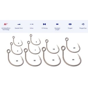 ANZUELOS MUSTAD RUTHLESS IN-LINE