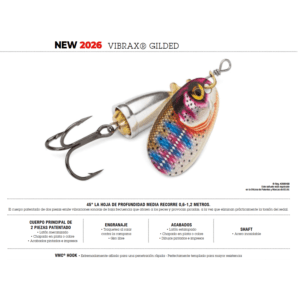 SPINNER VIBRAX GILDED 1